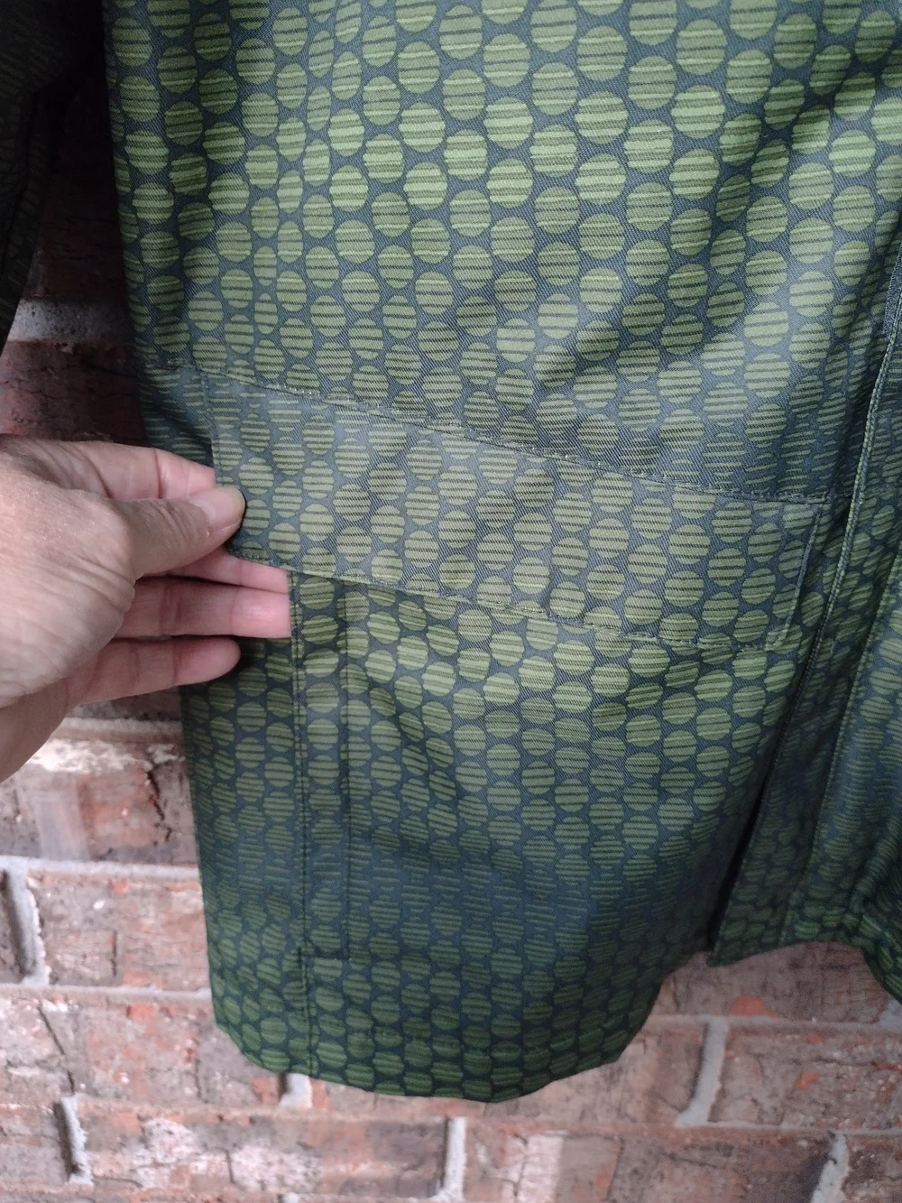 Columbia raincoat green